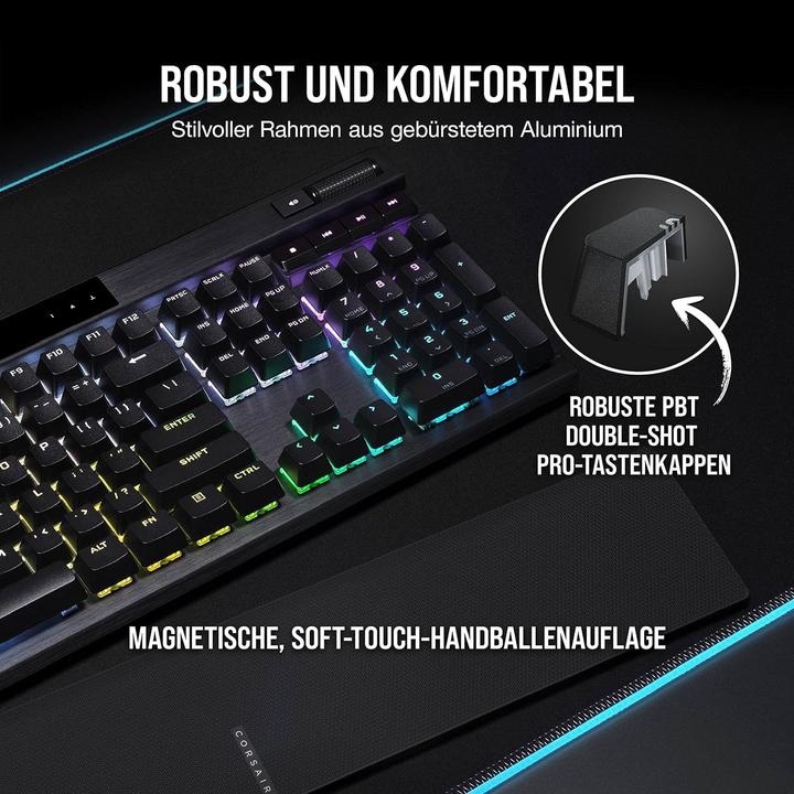 Produktbild Corsair K70 RGB Pro (DE, Kabelgebunden)