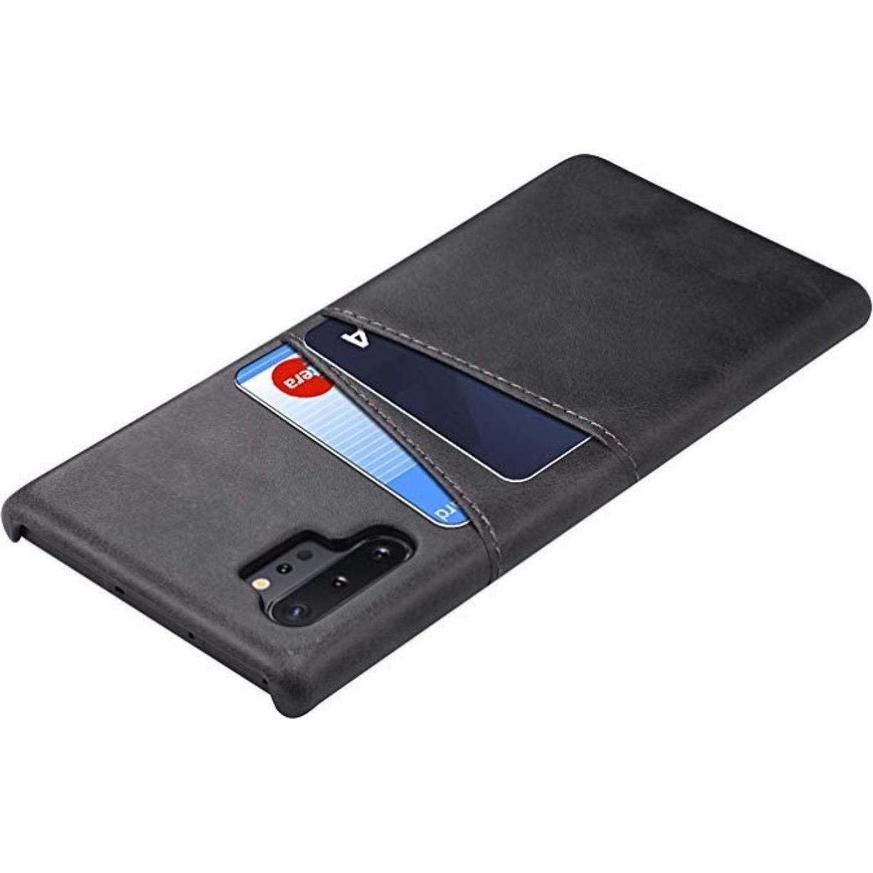 Thumbnail - Screenguard Samsung Galaxy Note10+ CardCaddy Leder Backcase mit Kartenfächern (Samsung Galaxy Note 10+), Smartphone Hüll...