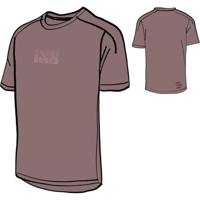 iXS, Jungen, Sportshirt, Kids Flow Fade Tech Tee (L), Rosa, L