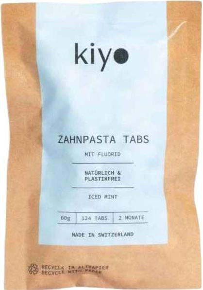 Kiyo Natural Tabs mit Fluorid