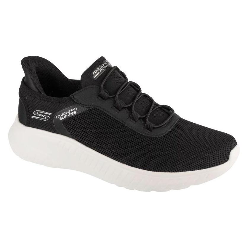 Skechers, Herren, Sneakers, Slip-Ins, Bobs Squad Chaos - Tough Walk Black, Schwarz, (45)