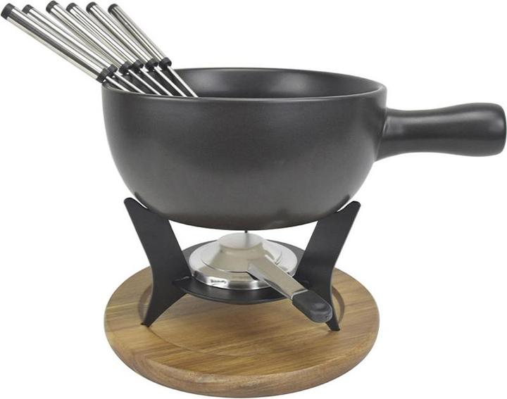 Berger & Lanz BergerLanz FSP Käse-Fondueset Akazienholz 6teilig (Käsefondue)