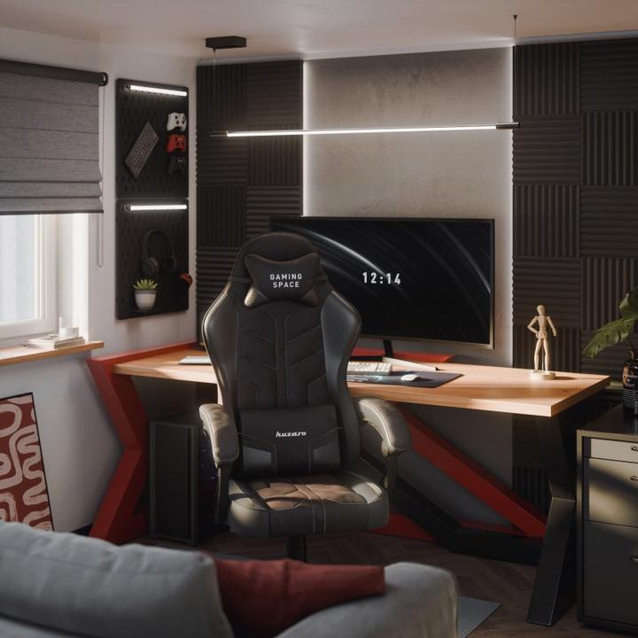 Produktbild Huzaro Force 2.7 Black Carbon Gaming-Stuhl schwarz