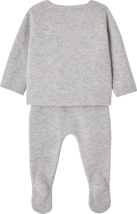 Actual product image Envie de Fraise Baby-Set: Pullover & Hose, Merino und Kaschmir (74)