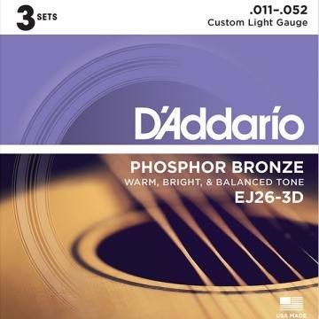 Produktbild D'Addario EJ26-3D (18 x, Gitarre, 0.01")