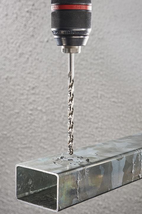 Actual product image wolfcraft 1 metal drill HSS R, ø6.0x139mm (6 mm)