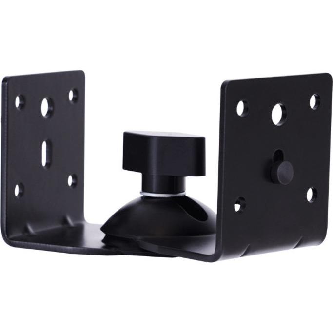 Multibrackets Lautprecher Wandhalter, schwarz, Tragkraft 5kg (1 Stk., Wandmontage), Lautsprecher Ständer + Wandmontage, ...