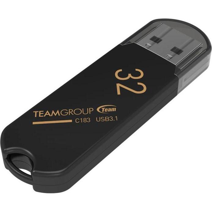 Thumbnail - Team Group C183 USB-Stick USB Typ-A 3.2 Gen 1 (3.1 Gen 1) (32 GB, USB 3.2, USB-A), USB Stick, Schwarz