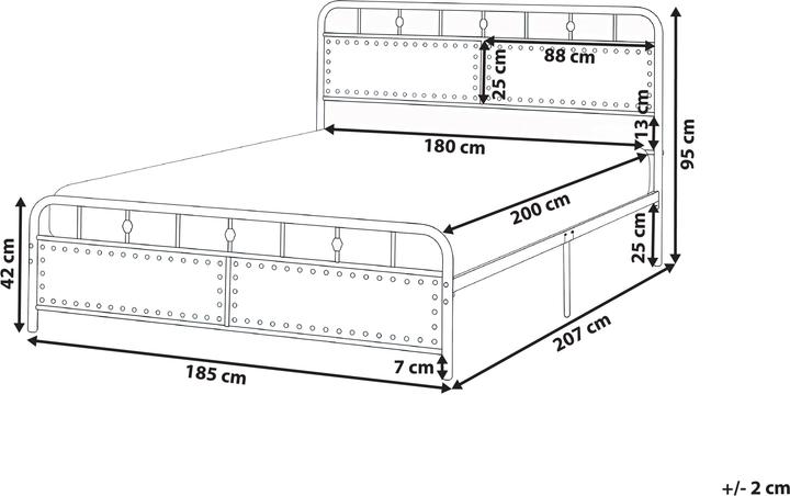 Produktbild Beliani Breuillet (180 x 200 cm)