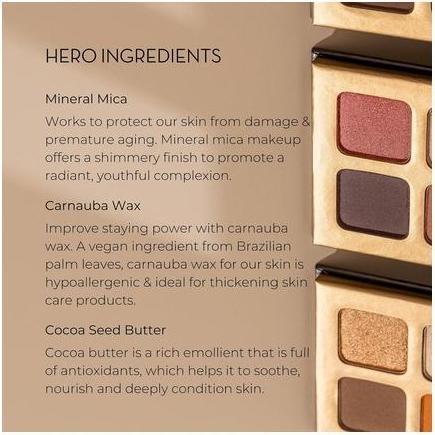 Inika Organic Organic Quad Eyeshadow Sunset (Sunset)