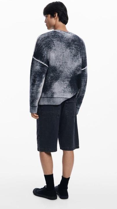 Produktbild Desigual Heren Flat Knit Pullover Lange Mouwen Sweatshirt (S)