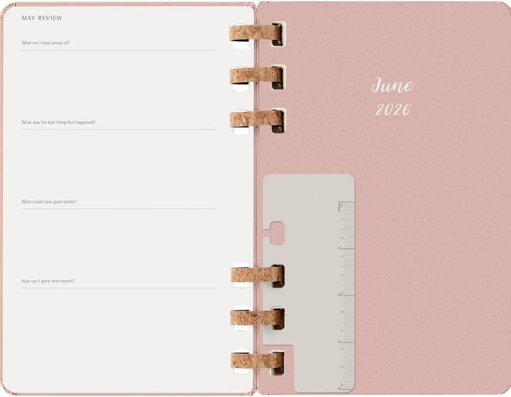 Productafbeelding Moleskine 12M Spiral Life 2026 LG Almo (13 x 21 cm, Engels)