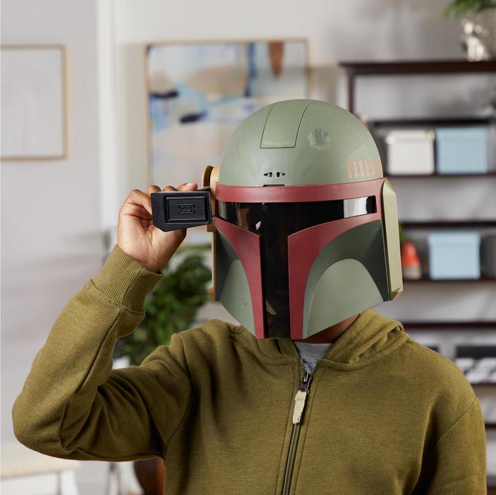 Produktbild Hasbro elektronische Boba Fett Maske, Star Wars Kostüm für Kinder, Star Wars Spielzeug für Jungen