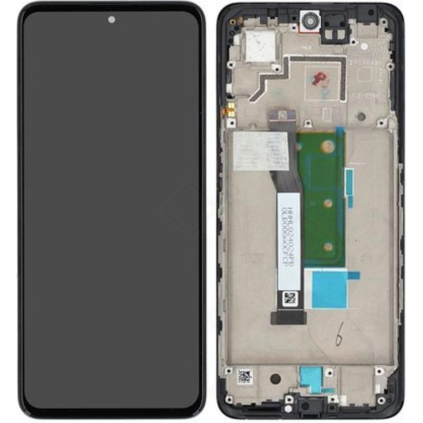 Xiaomi LCD + Touch + Frame für 22041216G POCO X4 GT 5G - black, Weiteres Smartphone Zubehör, Schwarz