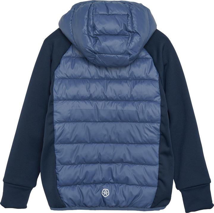 Immagine prodotto Color Kids Giacca in pile ibrida da bambino con cappuccio (128)