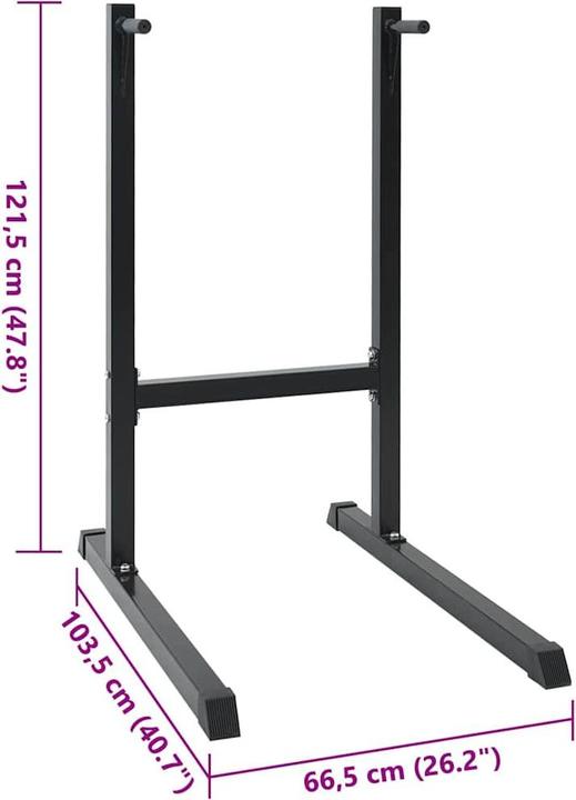 Produktbild vidaXL Dip Station Fitnessstudio