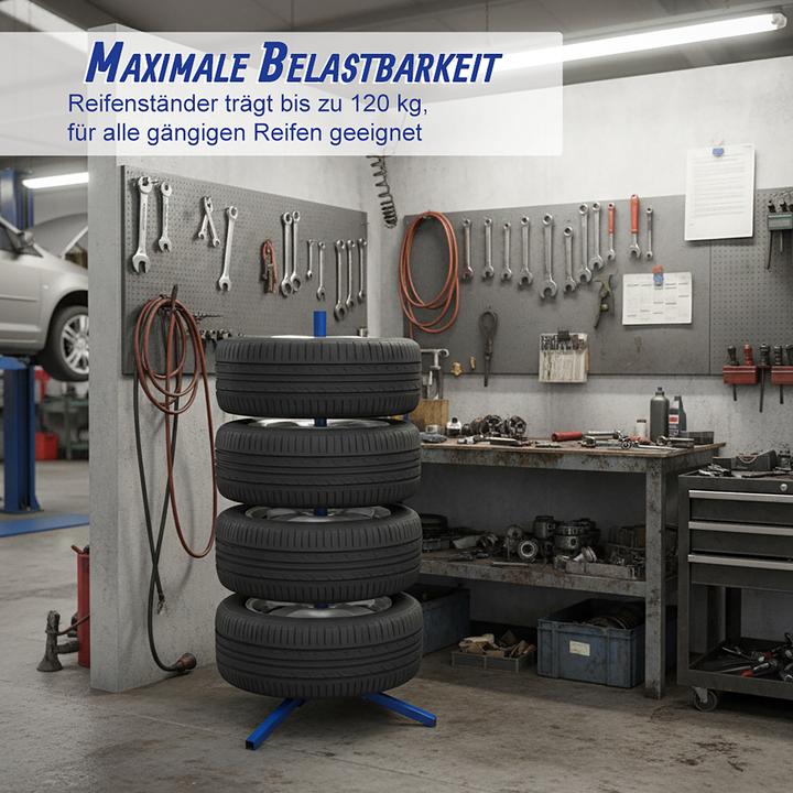 Actual product image Relaxdays tyrerack