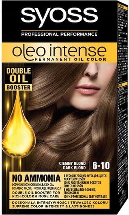 Image du produit Syoss Oleo Intense Hair Dye 6-10 Dark For light hair (6-10 Foncé)