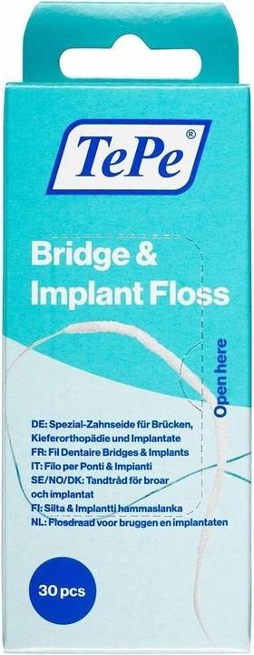 Actual product image TePe Bridge & Implant Floss