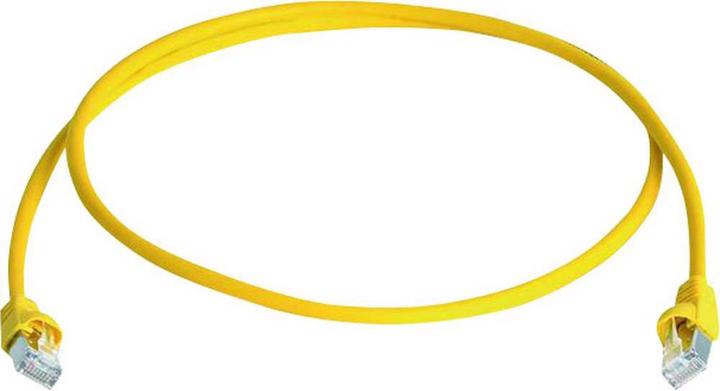 Produktbild Telegärtner Patchkabel, Kat.6A (tief), S/FTP, 50,0 m, gelb halogenfrei, Folienpaar- und Geflechtgesamtschirmung (S/FTP, CAT6a, 50 m)
