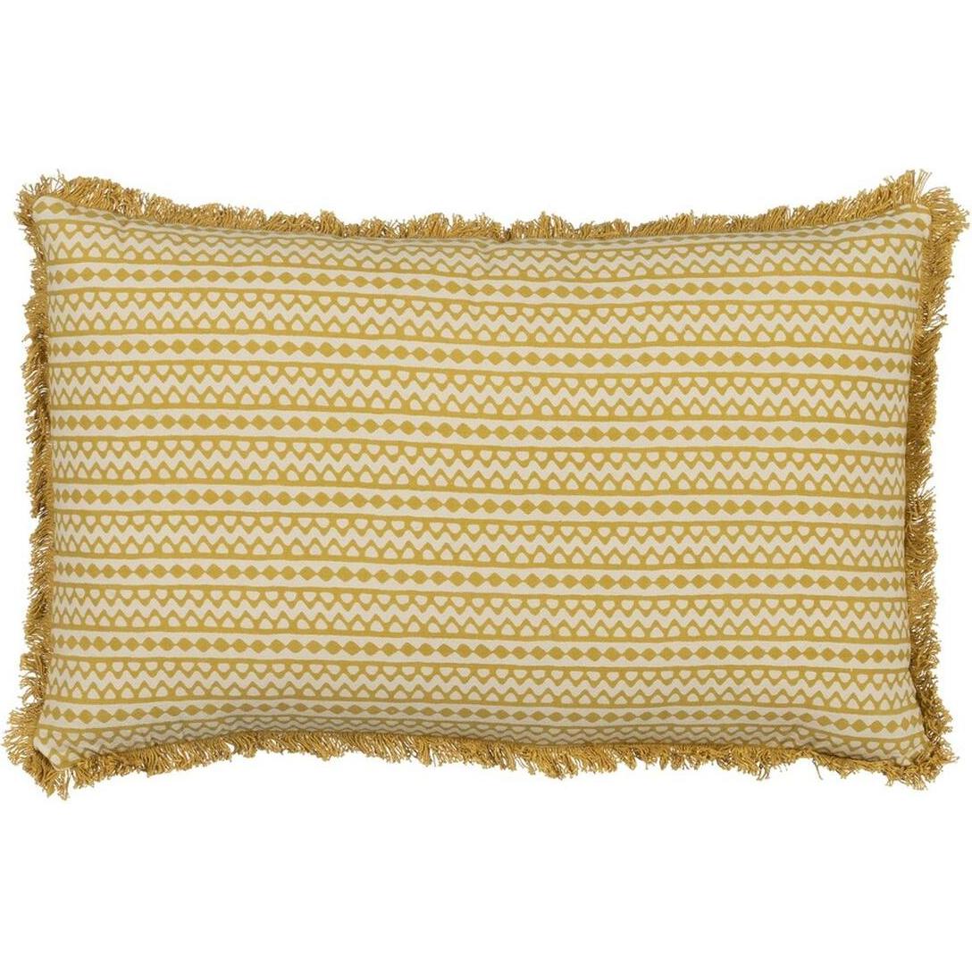 Natec, Dekokissen, Kissen Baumwolle Beige Senf 50 x 30 cm (50 x 30 cm)