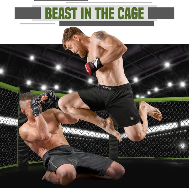 Immagine prodotto Rdx Shorts Mma T15 Vert Armée-Xl (XL)