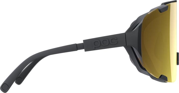 Image du produit Poc Devour Lunettes de sport modèle 2024 (Noir d'uranium, Route de la Clarté, Partly Sunny Gold, Or)
