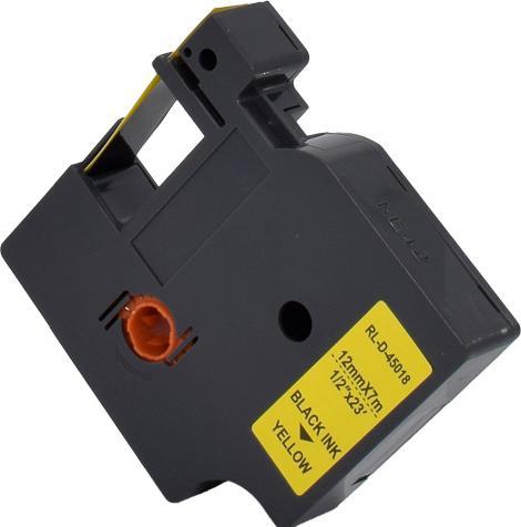 Produktbild Neutral DYMO D1 12mm SCHWARZ-GELB (1.20 cm, Schwarz)