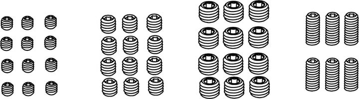 Amewi Screws Set I HC7 / RXB7