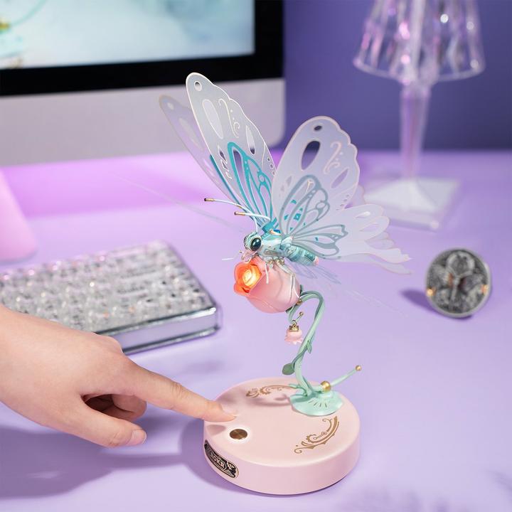 Produktbild Rokr MI05P - Schmetterling (rosa) (79 Teile)