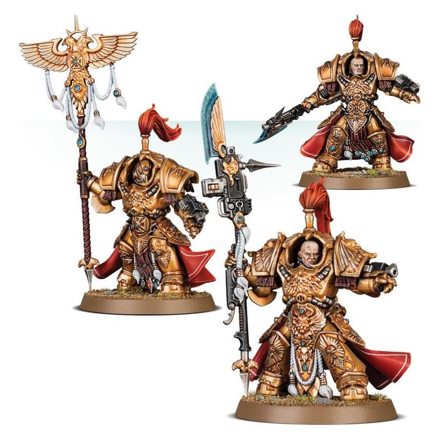 Games Workshop Warhammer 40k - Adeptus Custodes Allarus Custodian (Kunststoff) (01-13)