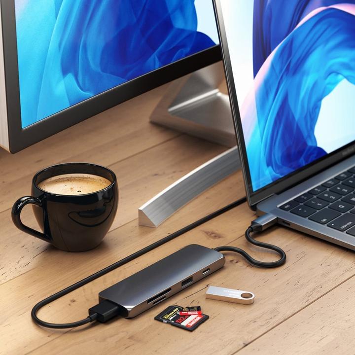 Immagine prodotto Satechi Al USB-C Multiport Pro Adapter (USB-C, 3 porte)
