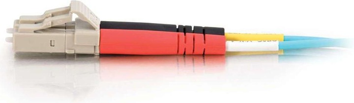 Actual product image C2G LC-LC 10Gb 50/125 OM3 Duplex Multimode PVC Fiber Optic Cable (LSZH) (3 m)