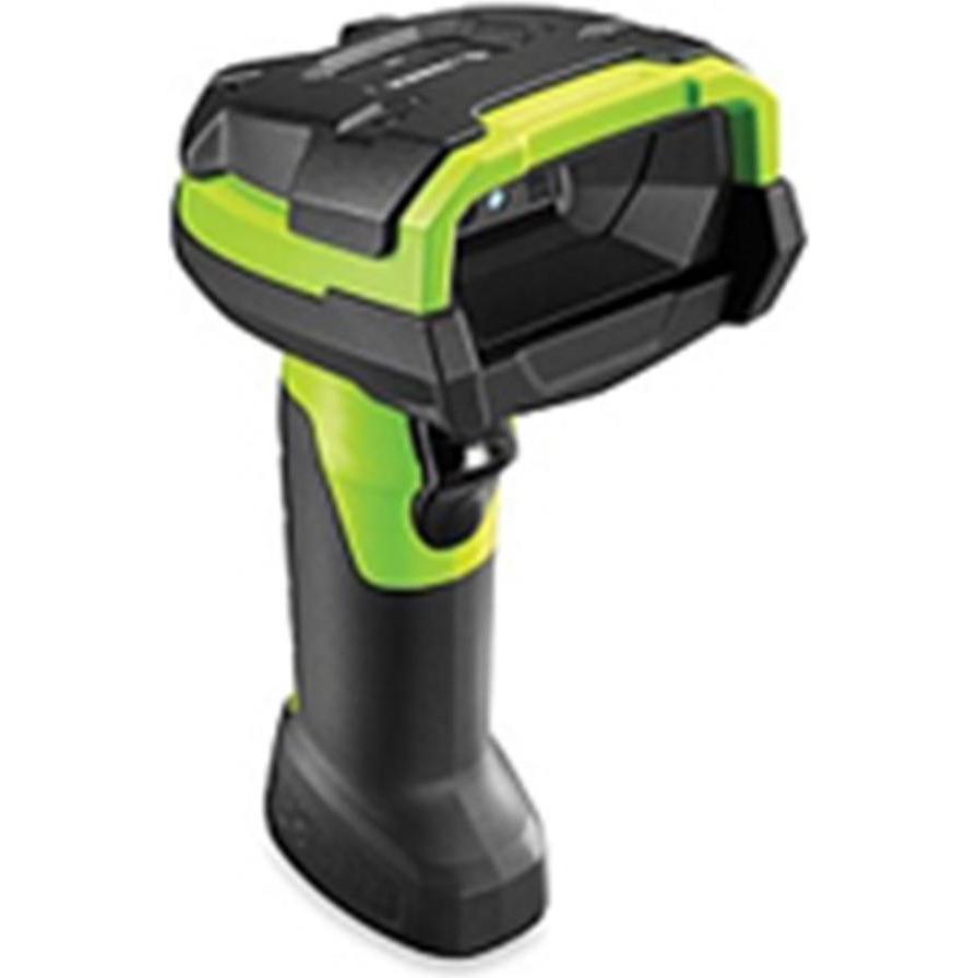 Zebra DS3678-ER (1D-Barcodes, 2D-Barcodes), Barcode-Scanner, Grün, Schwarz