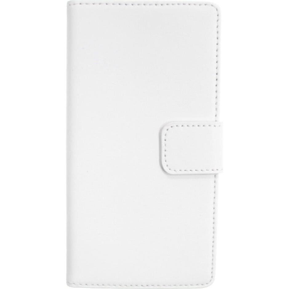 OEM Slim Leather Book Case for LG G3 - white 4250710554027 (LG G3), Smartphone Hülle, Weiss