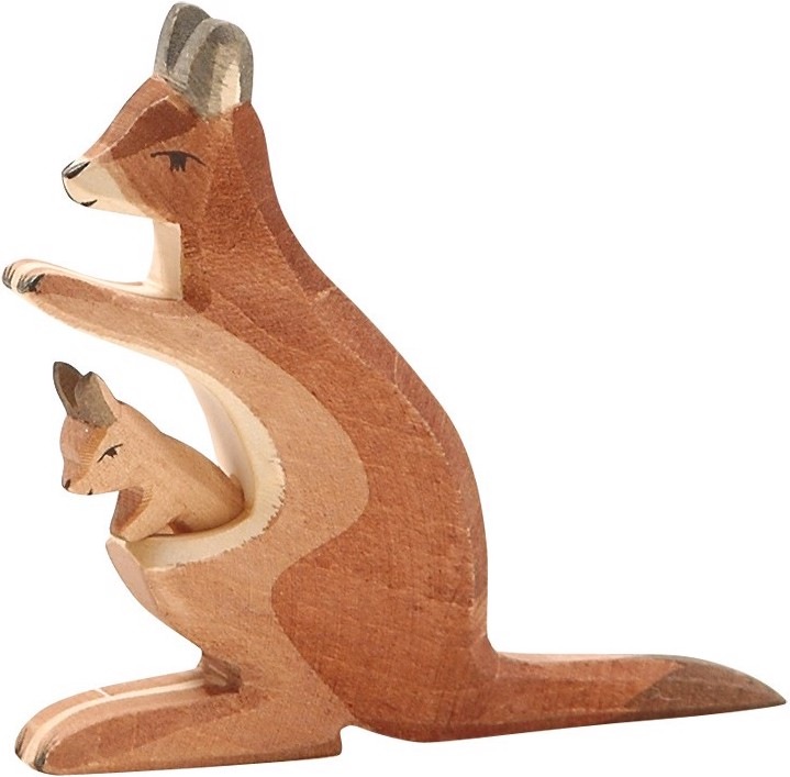 Actual product image Ostheimer Kangaroo w. Child 2 pcs.