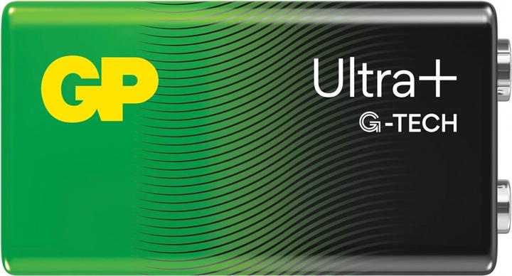 Actual product image GP Batteries Ultra Plus Alkaline Battery 9 V Block 1 Blister (1 pcs., 9V Block)