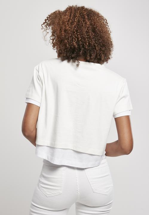 Produktbild Urban Classics Ladies Full Double Layered Tee (L)