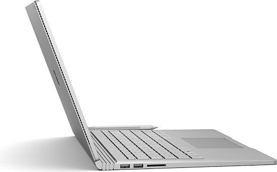 Actual product image Microsoft Surface Book - Tablet - with keyboard dock - Core i7 6600U / 2.6 GHz - Win 10 Pro (13.50", Intel Core i7-6600U, 16 GB, 512 GB)