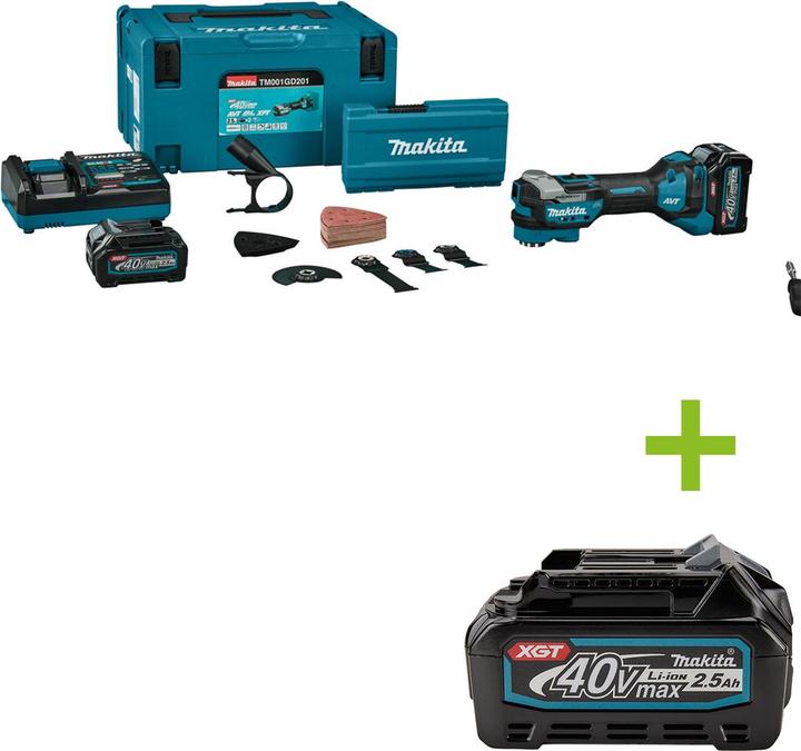 Shots Akumulatorowe Narzędzie Wielofunkcyjne Xgt 40vmax 2*2.5ah