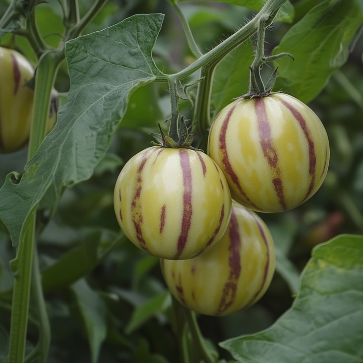 Immagine prodotto Plant in a Box Solanum Muricatum 'Pepino gold' - set di 6 pere melone (25 cm)