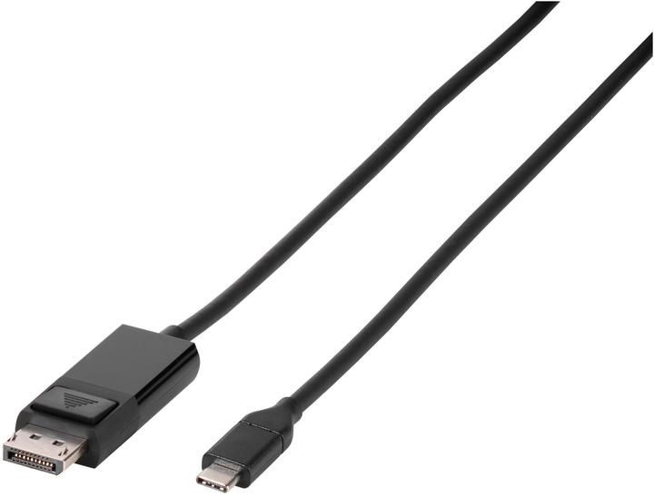 Actual product image Vivanco USB C - Displayport 4k 60hz (1.50 m, USB Type C, DisplayPort)