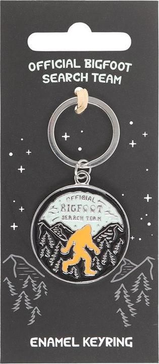 Actual product image Something Different Bigfoot Search Team Keyring