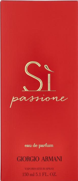 Actual product image Giorgio Armani Si Passione by Eau de Parfum Spray 151 ml (Eau de parfum, 150 ml)