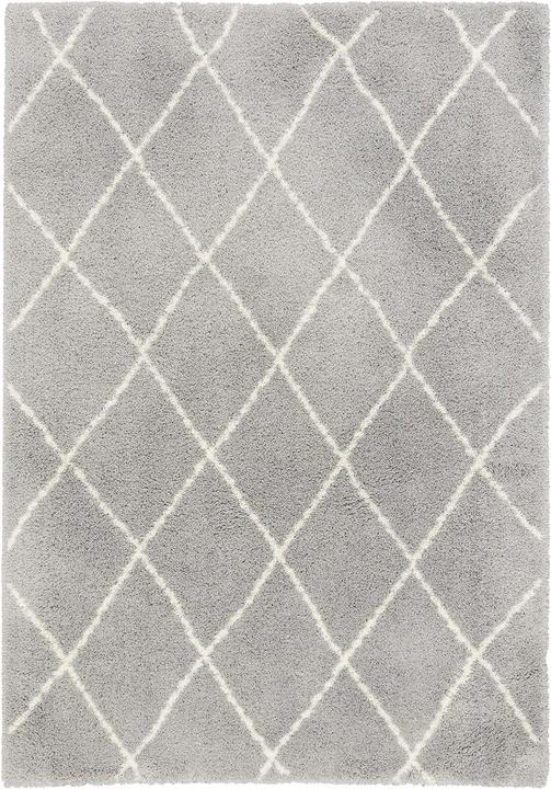 Produktbild Pergamon Luxus Shaggy Hochflorteppich Silky Soft Modern Rauten (80 x 150 cm)