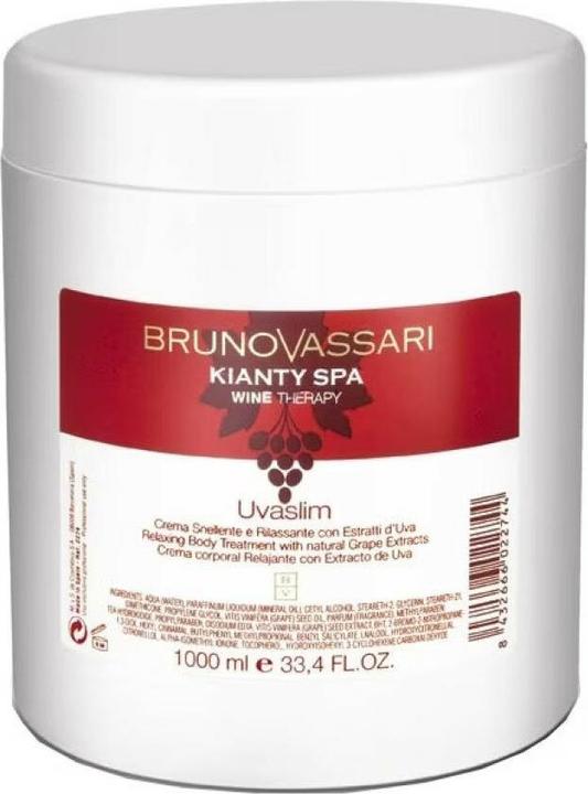 Actual product image Bruno Vassari Kianty SPA, Grape, Anti-Oxidant, Body Cream, 1000ml (Body cream, 1000 ml)