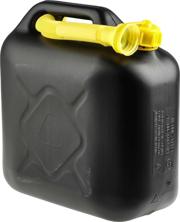 Actual product image RS PRO Fuel Can 10ltr - Black