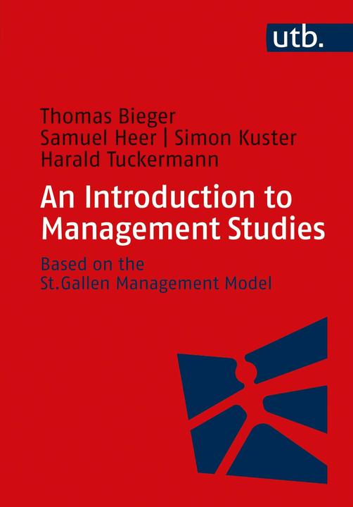 Produktbild Bieger:An Introduction to Management St (Englisch, Harald Tuckermann, Samuel Heer, Simon Kuster, Thomas Bieger, 2021)