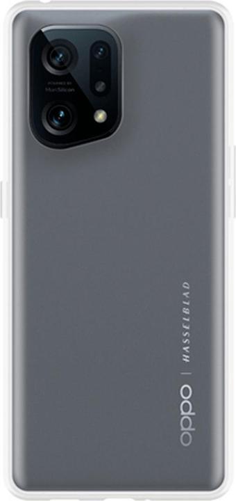 Image du produit Just in Case TPU Back Cover Transparent Oppo Find X5 (Oppo Find X5)