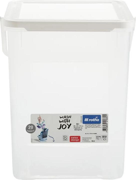 Actual product image Rotho Washing powder capacity 9 litres 5 kg
